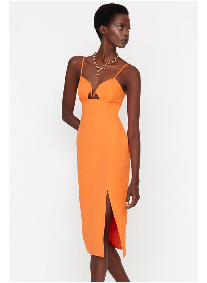 trendyol - Woman Dress Orange - Image 1