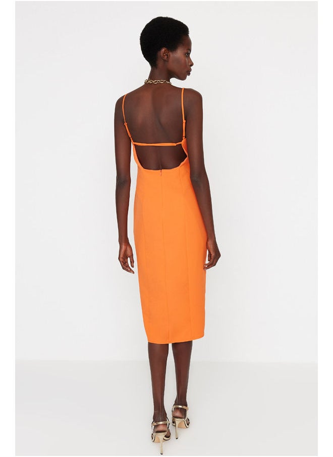trendyol - Woman Dress Orange - Image 1
