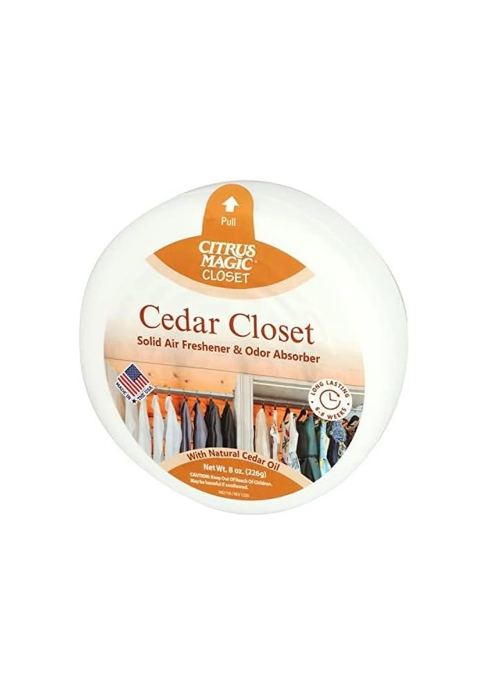Citrus Magic Cedar Closet Solid Air Freshener & Odor Absorber - 8 oz - Image 3