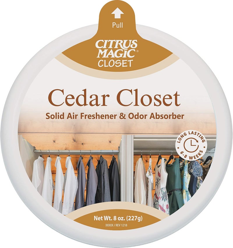 Citrus Magic Cedar Closet Solid Air Freshener & Odor Absorber - 8 oz - Image 1