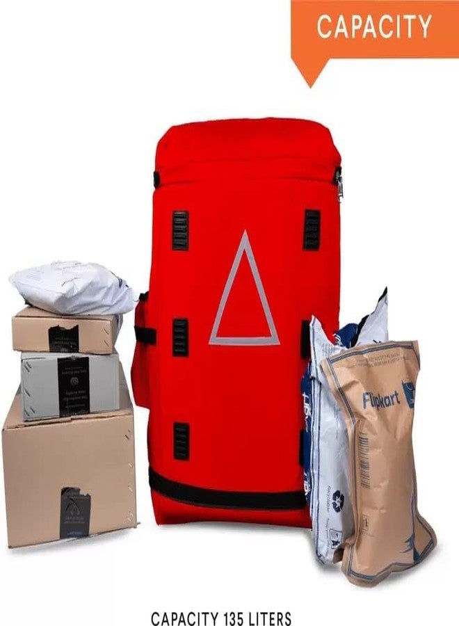 SSBC 3 Compartments E-Commerce, Courier, Logistics, Grofers, Ekart Insulated Backpack 135 Ltr For Multipurpose Use - Image 3