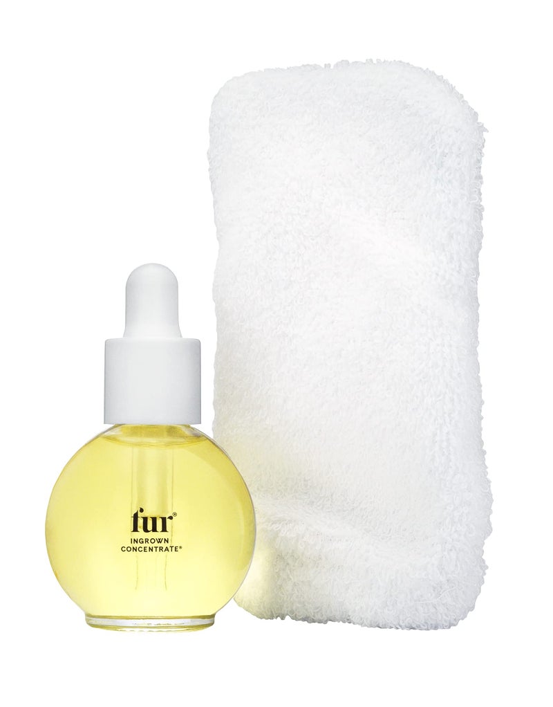 Fur Ingrown Concentrate: Exfoliating Oil Kit for your Hair and Skin to Smoothe, Soothe, and Treat Ingrown Hairs - O.5 fl. oz. - Image 1