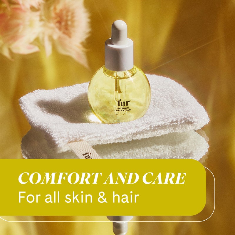 Fur Ingrown Concentrate: Exfoliating Oil Kit for your Hair and Skin to Smoothe, Soothe, and Treat Ingrown Hairs - O.5 fl. oz. - Image 3