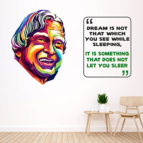 iberry's Inspirational Motivational Quotes Wall Sticker, Dream is Something That Does not let You Sleep- 40 x 65 cm Wall Stickers for Study- Office-008 - Image 2