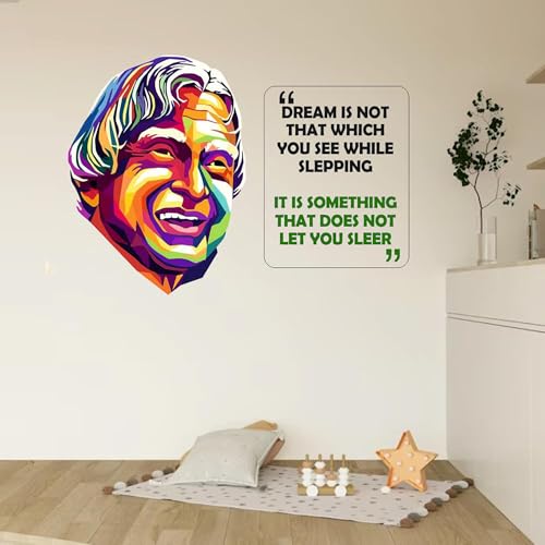 iberry's Inspirational Motivational Quotes Wall Sticker, Dream is Something That Does not let You Sleep- 40 x 65 cm Wall Stickers for Study- Office-008 - Image 5