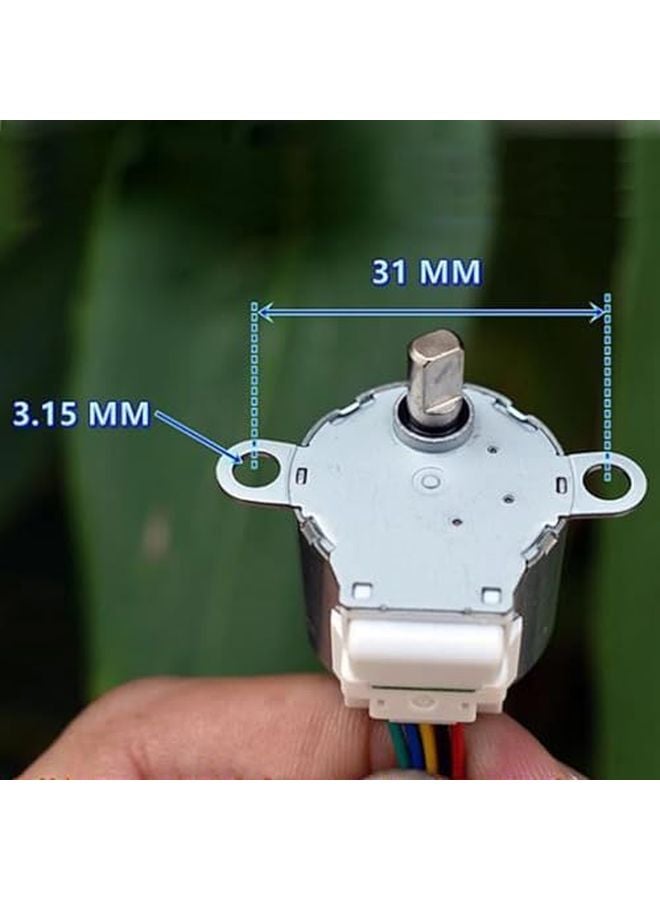 14.5V DC 5 Wires Stepper Motor 380 Ohm 4 Phase For Air Conditioner Swing Wind - Image 4