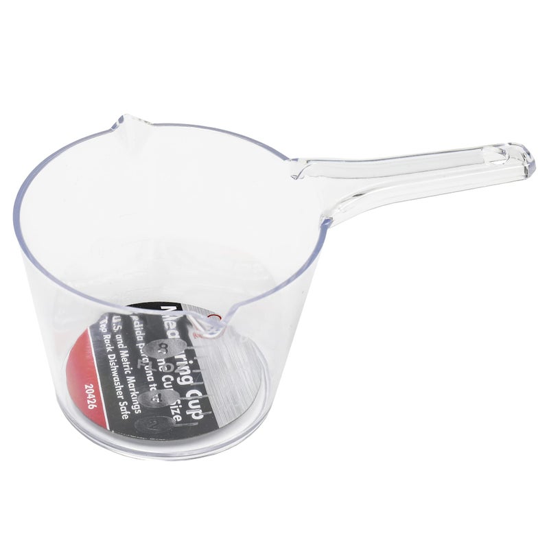 Chef Craft Select Plastic Measuring Cup, 1 Cup, Clear - Image 1