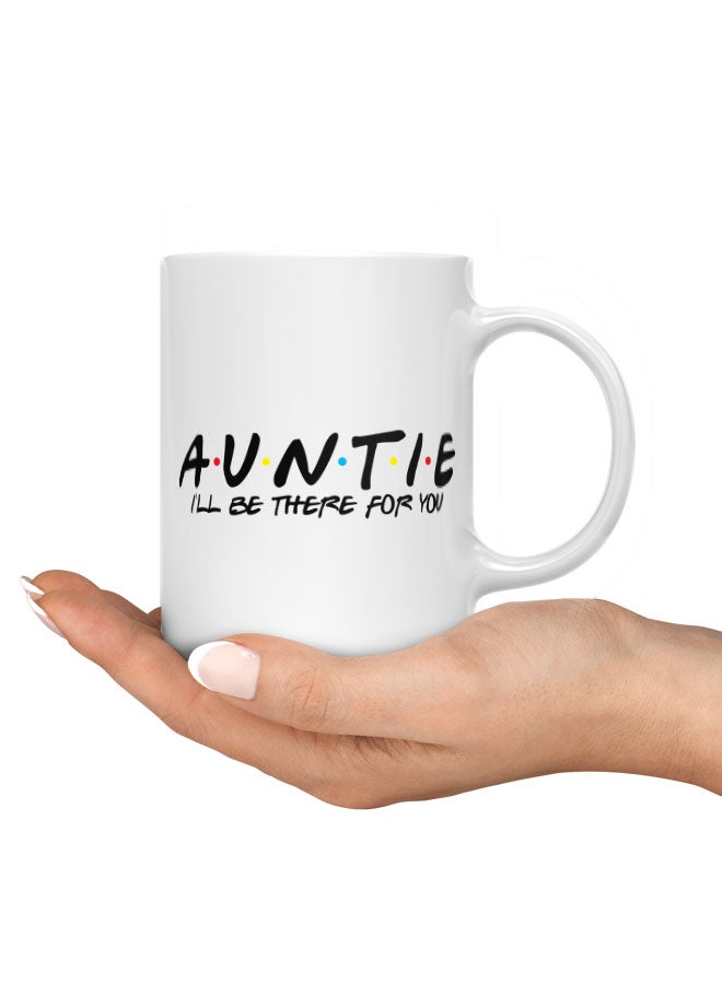 LIT Coffee Mug Aunt GiftWhite Mug Best Aunty Present Auntie Friends Spoof - Image 3