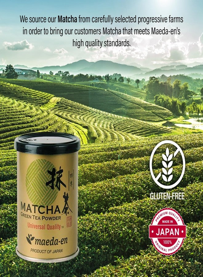MAEDA-EN Shiki Matcha Green Tea Powder 28g Japanese Origin 100% for Latte Smoothies and Baking 05448 1pk - Image 3