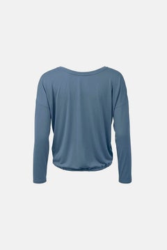Tchibo Women Sportswear Fit Solid Training Top, Navy  - Image 5
