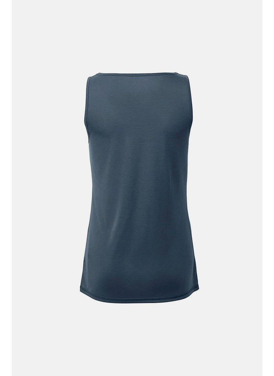 Tchibo Women Sportswear Fit Solid Training Top, Navy  - Image 3