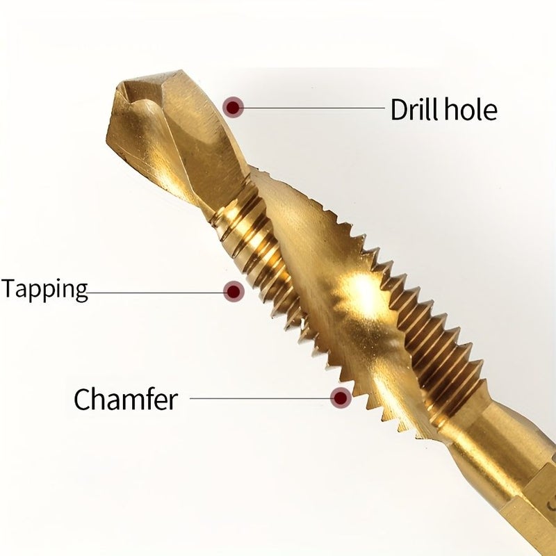 مثقاب مركب M4x0.7 3 في 1 للحفر والتنصت والتخويش - Image 4