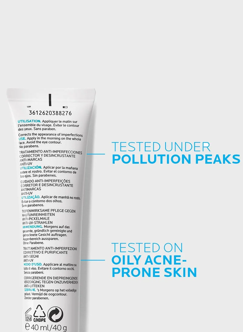 LA ROCHE-POSAY La Roche-Posay Effaclar Duo+ SPF30 Acne Treatment Cream for Oily and Acne Prone Skin 40ml