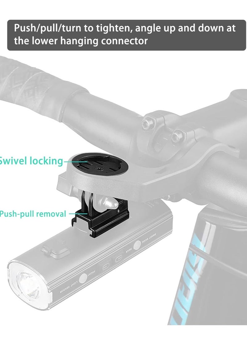 Generic - Airtag Mount Hidden Bicycle Seatpost, Bike Computer Compatible with Edge GPS Cycling, Out Front Garmin with XOSS G/G+, iGPSPORT, FitsHandlebar - Image 1