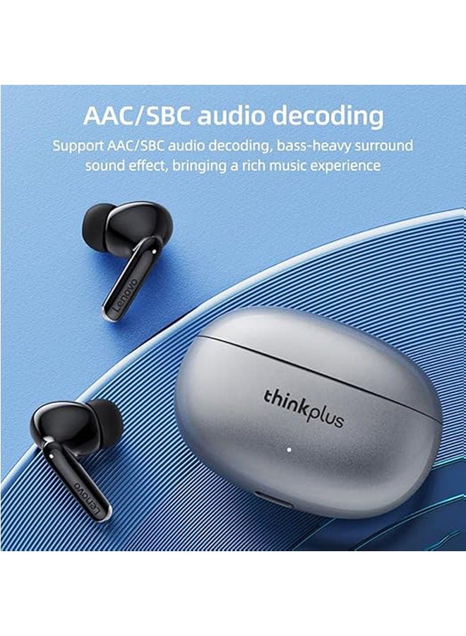 general Lenovo XT88 TWS Bluetooth 5.1 Earbuds Wireless Earbuds HiFi Stereo Bass ENC Noise Cancelling Super Long Battery Life Bluetooth Earphones - Image 2