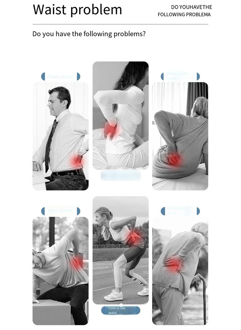 حزام حماية رفع الأثقال للرجال والنساء، حزام اللياقة البدنية حول الخصر، حزام حماية من الانزلاق الغضروفي القطني، حزام حماية من آلام أسفل الظهر، قابل للتنفس وغير خانق
