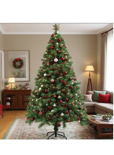 150 CM Christmas Tree With Stand Home Christmas Decorations with 1400 Full Branches Tips Xmas Tree for Home and Office,Easy Assembly Metal Stand Ornaments Decoration