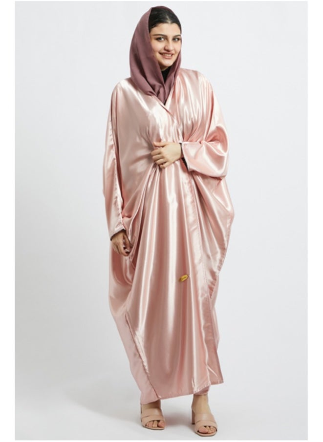 Evva Evva Luxury Saudi Abaya for Women – Elegant Open Front Modest Wear in Premium Fabric – Ideal for Ramadan, Eid, and Everyday Elegance  - Image 4