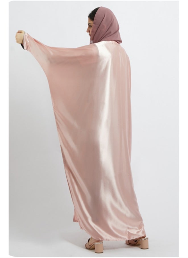 Evva Evva Luxury Saudi Abaya for Women – Elegant Open Front Modest Wear in Premium Fabric – Ideal for Ramadan, Eid, and Everyday Elegance  - Image 1