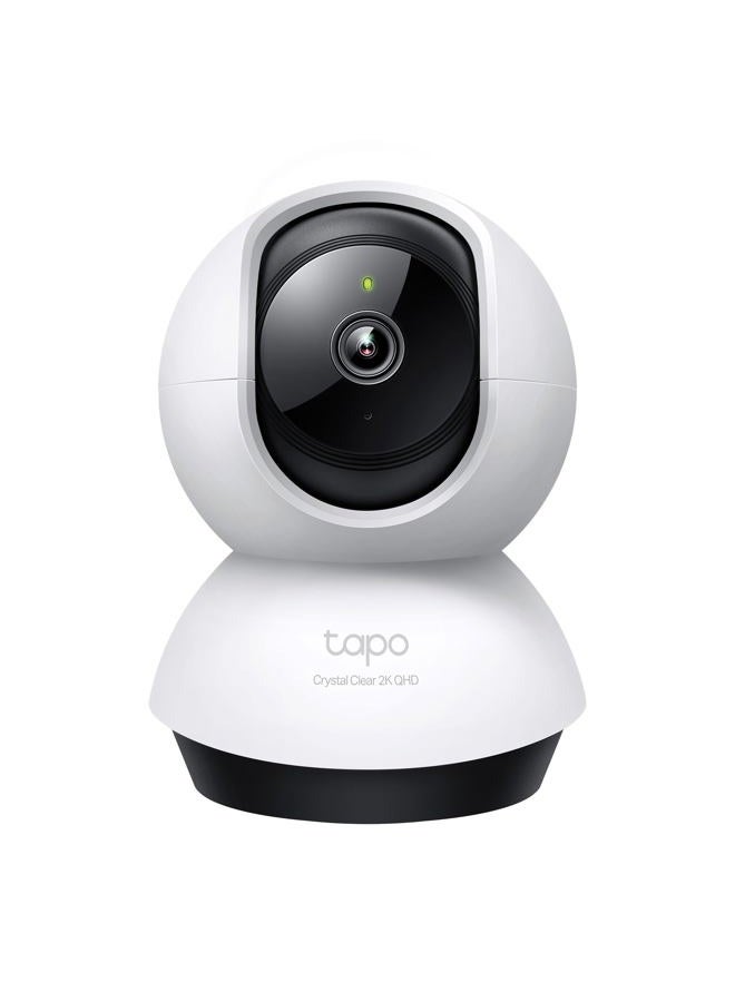 tapo كاميرا أمان TP-Link 2K QHD بان/ميل لمراقبة الحيوانات الأليفة، مراقبة الأطفال، كشف الحركة، تتبع الحركة، صوت ثنائي الاتجاه، رؤية ليلية، تخزين سحابي وبطاقة SD، تعمل مع أليكسا وGoogle Home (C220) - Image 1