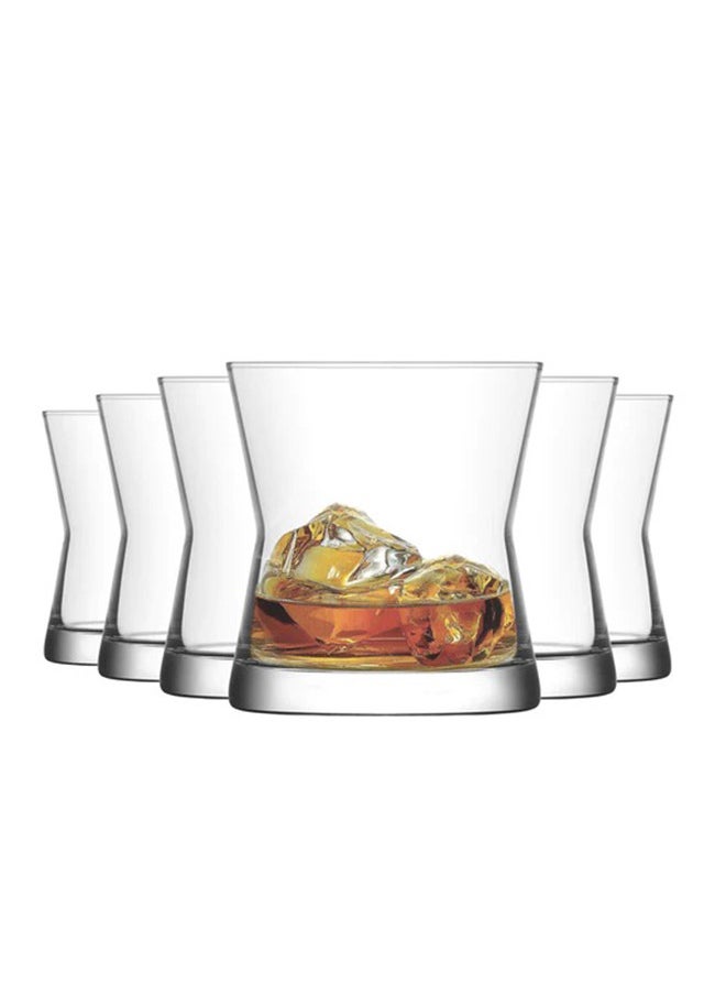 6-Piece Drinking Glass Set Cclear 300ML
