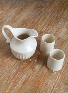 Curate Home Almas Jug with 2 Ceramic Glasses Set  - Image 3