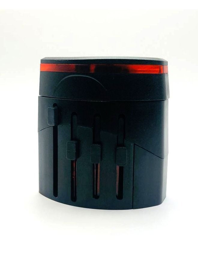 Universal Multi-functional travel adapter with charger with two USB ports | EU/USA/CN/UK/AUS - Image 4