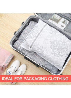 Sandesh Sandesh Mesh Laundry Clothes Washing Bag for Washing Machine Combo of 01 Medium and 01 Large02 Bag  - Image 5
