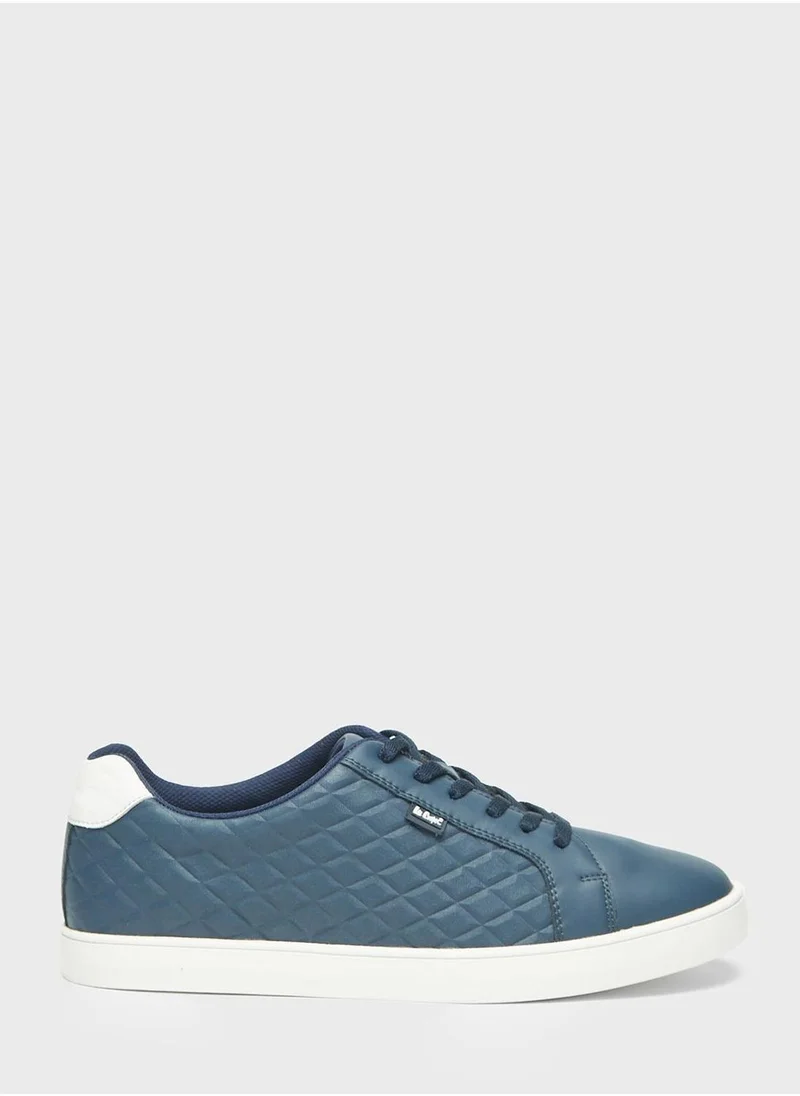 لي كوبر Lace Up Low Top Sneakers