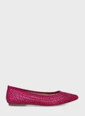 MENBUR Pointed Toe Ballerinas