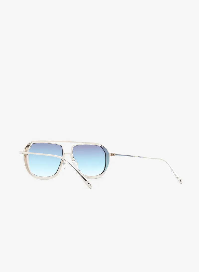 سفنتي فايف Polarized Lens Square Aviatoe Sunglasses