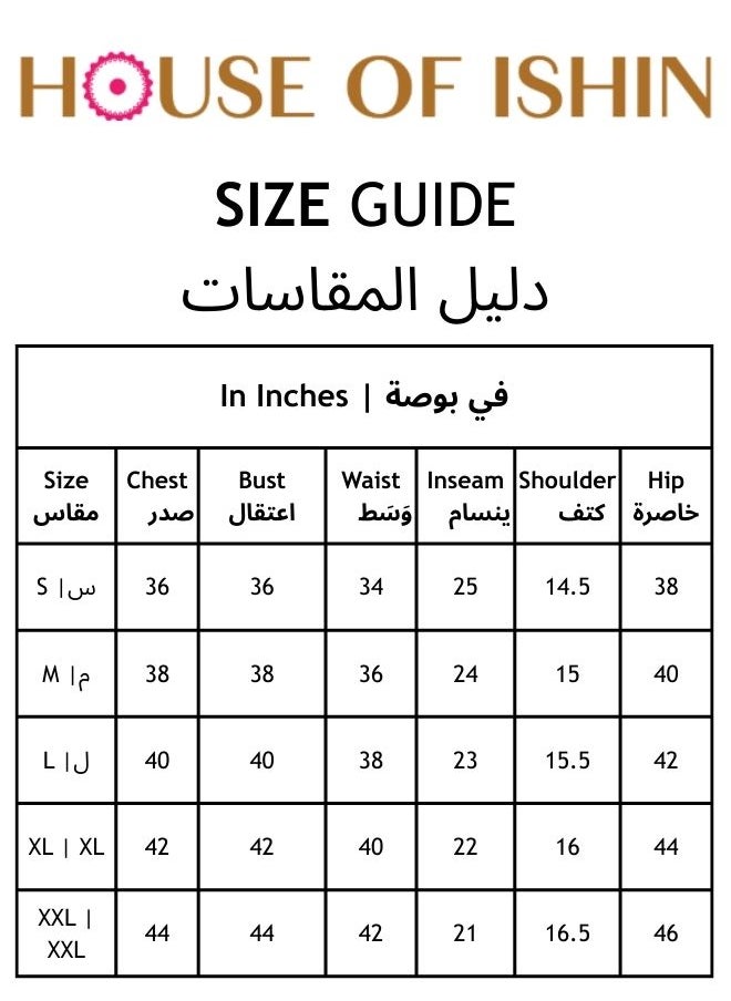 ISHIN A-Line Fit Printed Pattern Round Neck Three-Quarter Sleeves Blue Colour Knitted Cotton Kurta Set for Women with Semi Elastic Closure - A Must-Have for Every Wardrobe  - Image 4