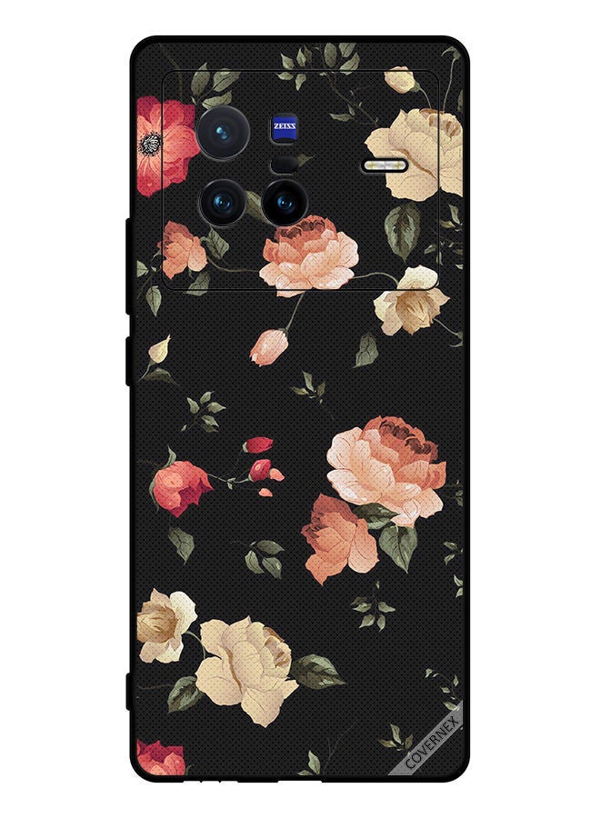 Covernex Protective Case Cover For vivo X80 Colorful Lotus  - Image 1