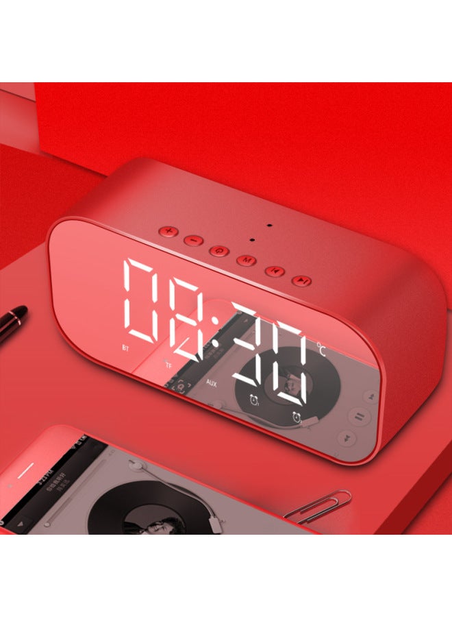 S5 Timing Button Alarm Clock Office Speaker Home Gift Bluetooth Speaker - Image 5