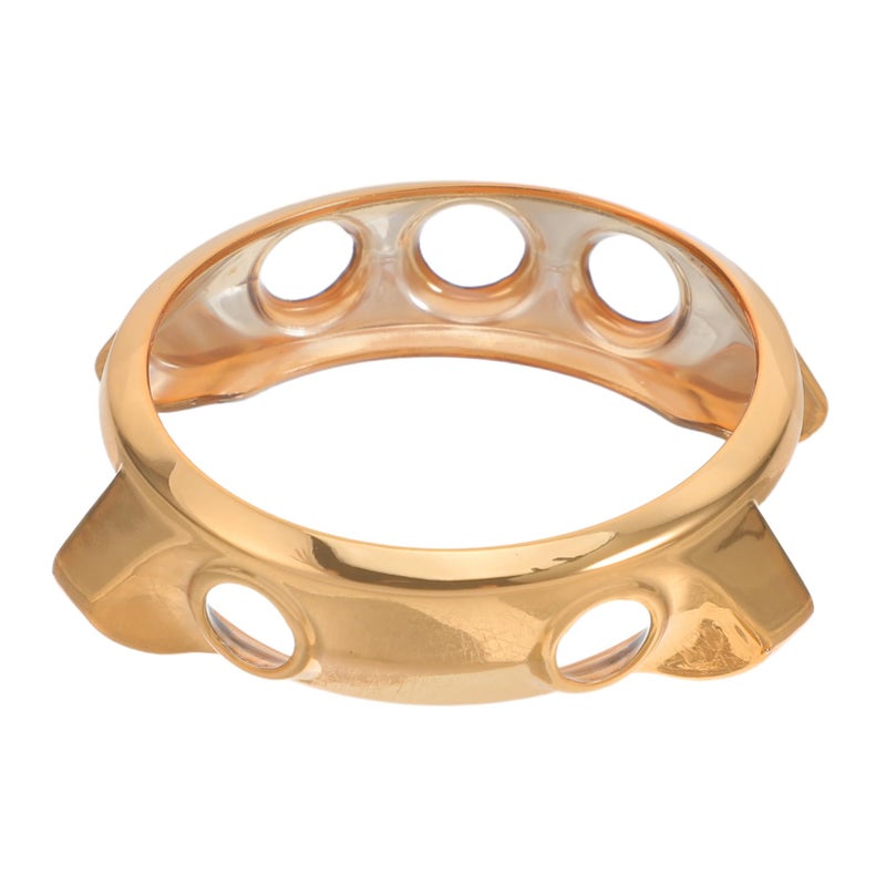 Electroplated Golden TPU Protective Case Cover for Smartwatch Scratch Resistant - Image 2