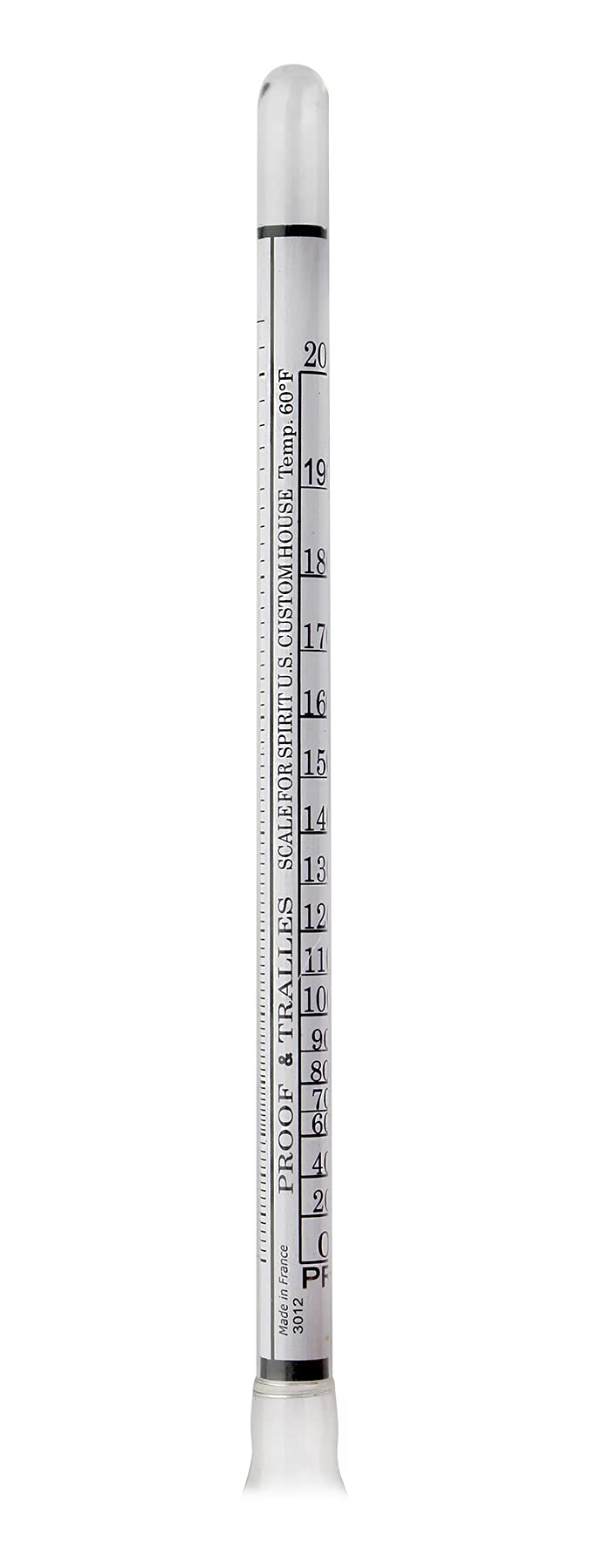 FastRack Name Hydrometer Alcohol 0-200 Proof and Tralle Hydrometer, Alcohol Proof Tester for Liquor, Distilling Moonshine - Alcohol Hydrometer for Proofing Distilled - Image 4