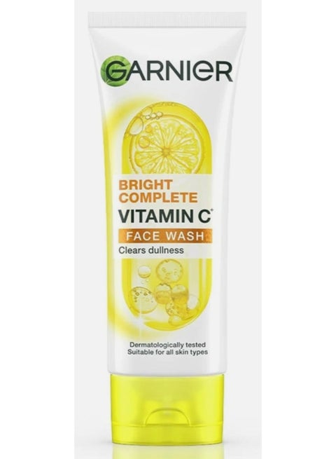 Bright Complete Vitamin C Facewash - (100ml) | Daily Cleansing for Bright, Glowing Skin