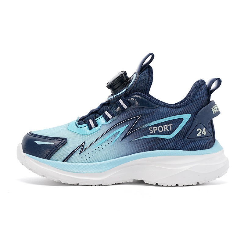 Mesh Sneakers Lightweight Flexible Sole Walking Shoes For Kids Indoor And Outdoor Activities - Image 1