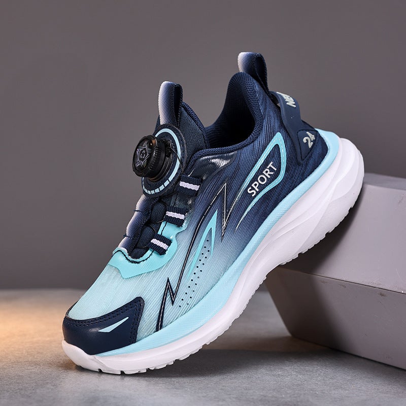 Mesh Sneakers Lightweight Flexible Sole Walking Shoes For Kids Indoor And Outdoor Activities - Image 4