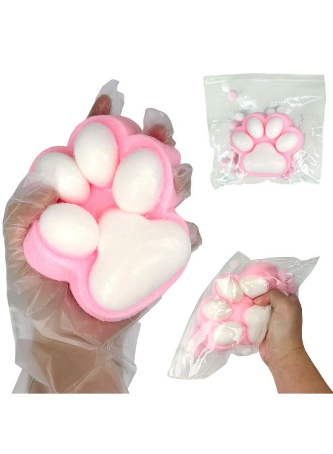 Taba Squishy, 1 Piece Squishy Toy, Big Cat Paw, Squeeze Toy, Squishy Cat Toy, Kawaii Stress Squeeze Toy, Stress Balls, for Children and Adults