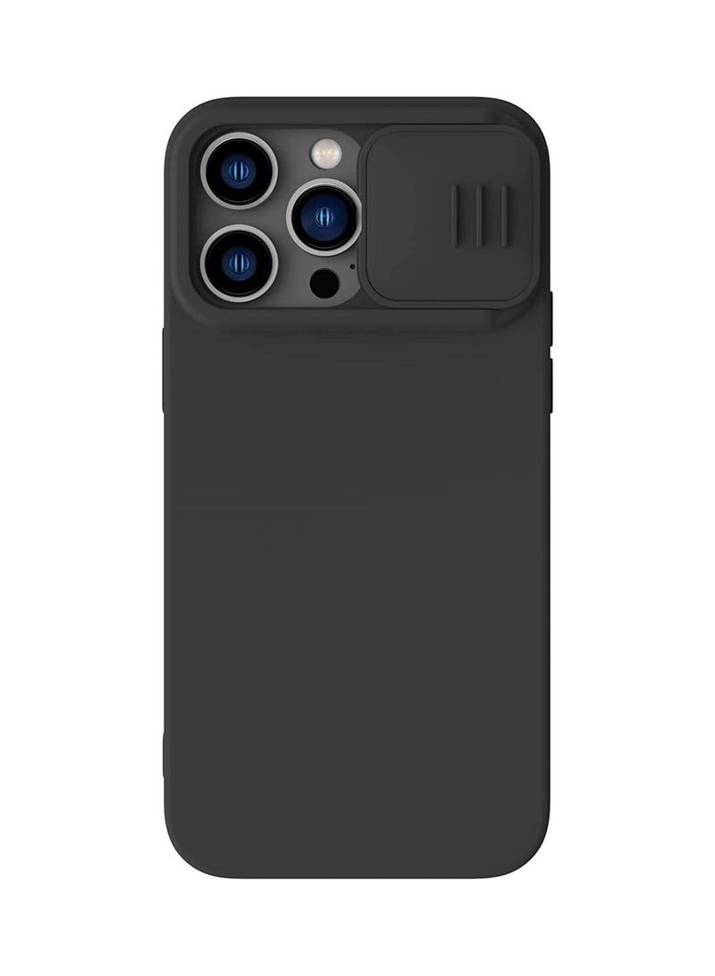 Nillkin CamShield Silky Magnetic Silicone Case For iphone 14 Pro - Black - Image 1