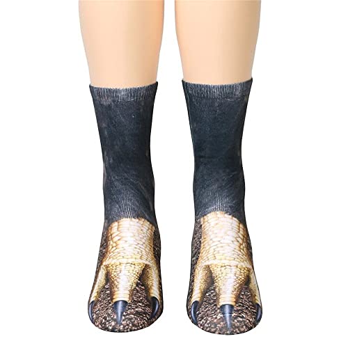 FreeNFond Funny Animal Paw Socks Gag Gifts for White Elephant Gift Exchange - Image 1