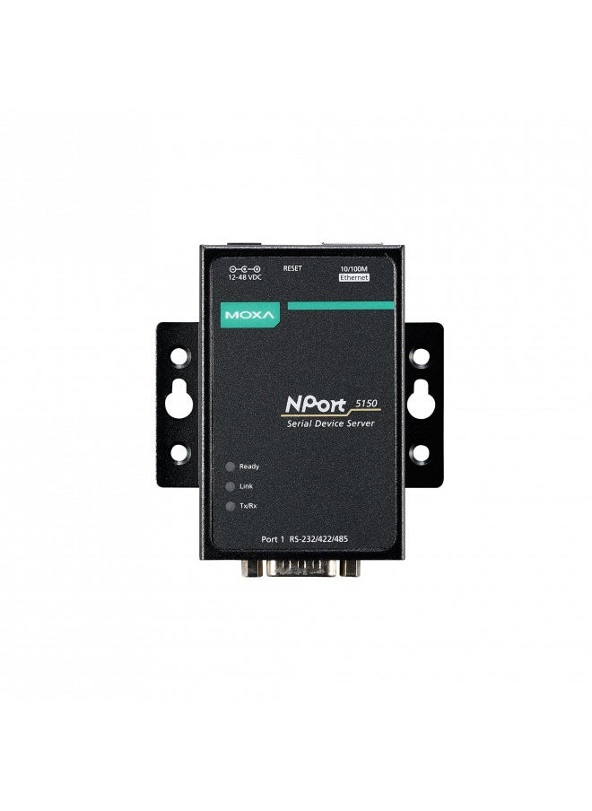MOXA Moxa Device Server Nport 5150, 1-Port Rs-232/422/485 Device Server, 0 To 55°C Operating Temperature One Year Warranty!  - Image 1