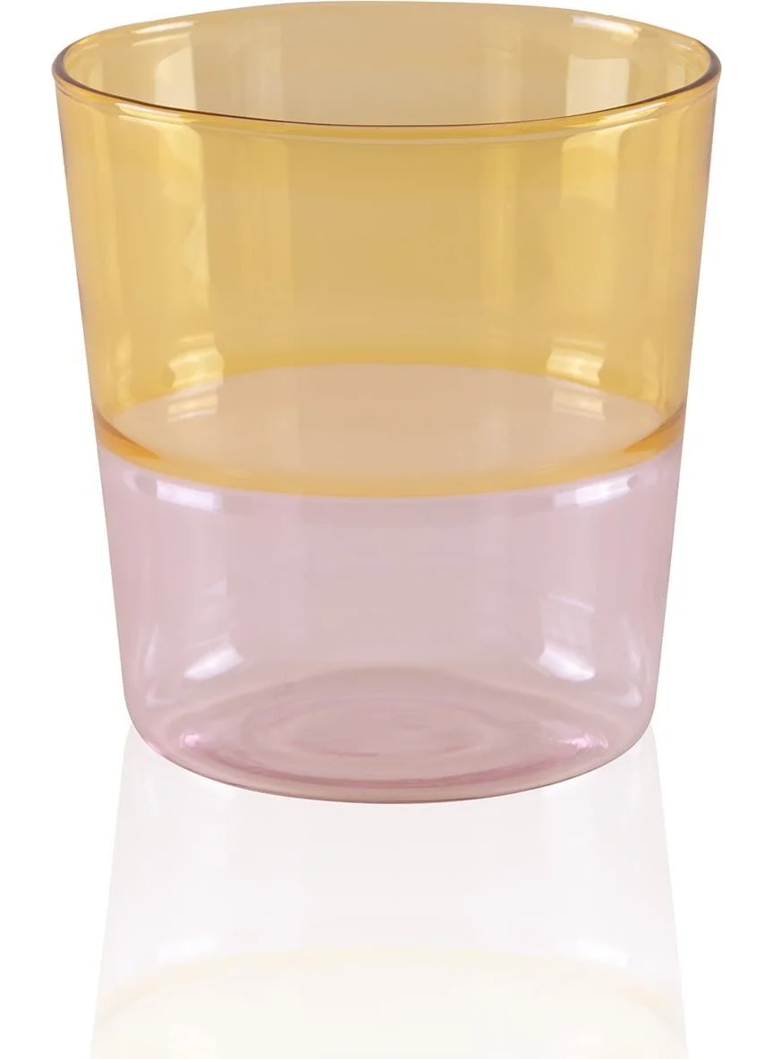 THE MIA Rainbow Water Glass Yellow 320 ml