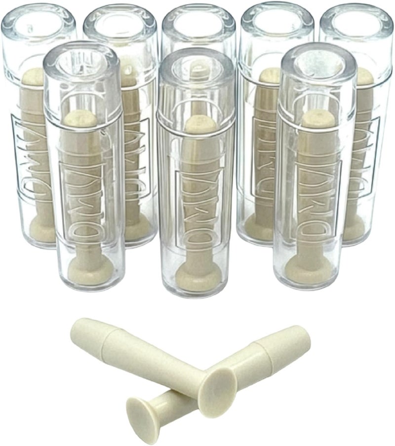 DMV Single & bulk storage compatible Genuine Ultra Contact Lens Remover Tool, White, Pack of 10 - Made in USA Suction Cup Plunger for Scleral, Rigid Gas Permeable (RGP) & Hard Lenses - Ideal for Long Nails - NOT for Soft Lenses Long use oriented quality - Image 1