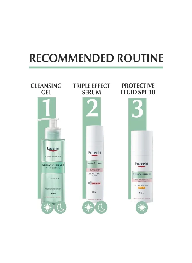 Eucerin Dermopurifyer Triple Effect Serum with Thiamidol 40ml