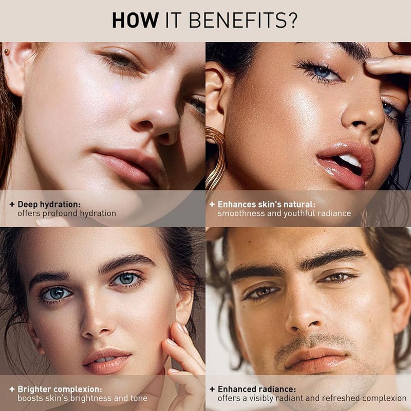 AIWEI Face Moisturizer Collagen Cream - Moisturizing, Hydrating & Recovery - Day Night Face Cream with Retinol and Hyaluronic Acid for Men & Women - 1.7 oz - Image 3