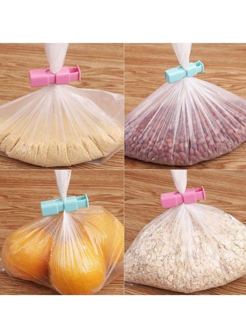 A Set Of Food Bag Sealing Clips, 12 Pieces, Multi-Colored  - Image 4