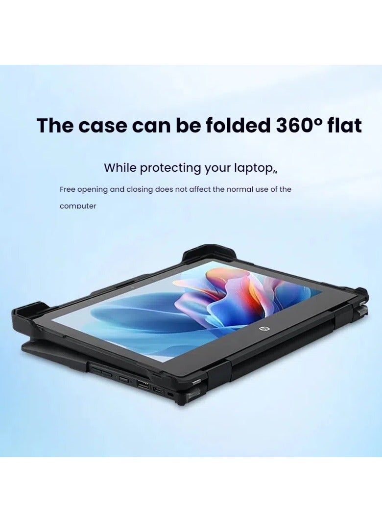 عام حافظة واقية لجراب HP Fortis X360 G3، ملاءمة دقيقة، حماية قوية، حافظة كمبيوتر محمول متعددة الاستخدامات - Image 2