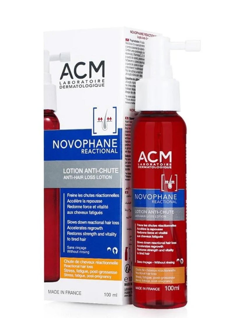 ACM Novophane Anti Hair Loss Lotion,Strengthens Stimulates Hair Growth,Leave-In Scalp Treatment for Thinning Hair,Suitable for Men & Women,100ml - Image 1